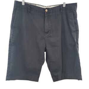 Volcom Men's Casual‎ Shorts Size 33 Chinos Black